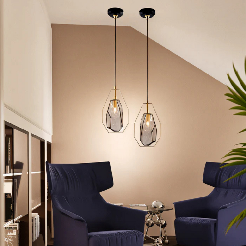Minimalistic Glass Pendant Light