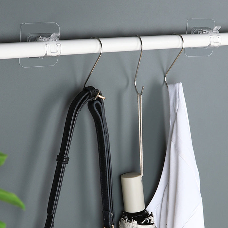 Transparent Hanging Rod Clamp