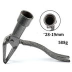 Weed puller with 4-claw head – Effective garden tool made of iron for root removal