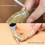 Stainless Steel Shrimp Peeler Tool