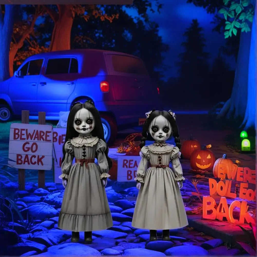Ghost Doll Halloween Decor for Outdoor Yard and Garden