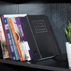 Book-shaped safety closure box