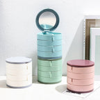 Jewelry Box - 360° Rotating Storage Box for Jewelry, Maximum Protection and Organization