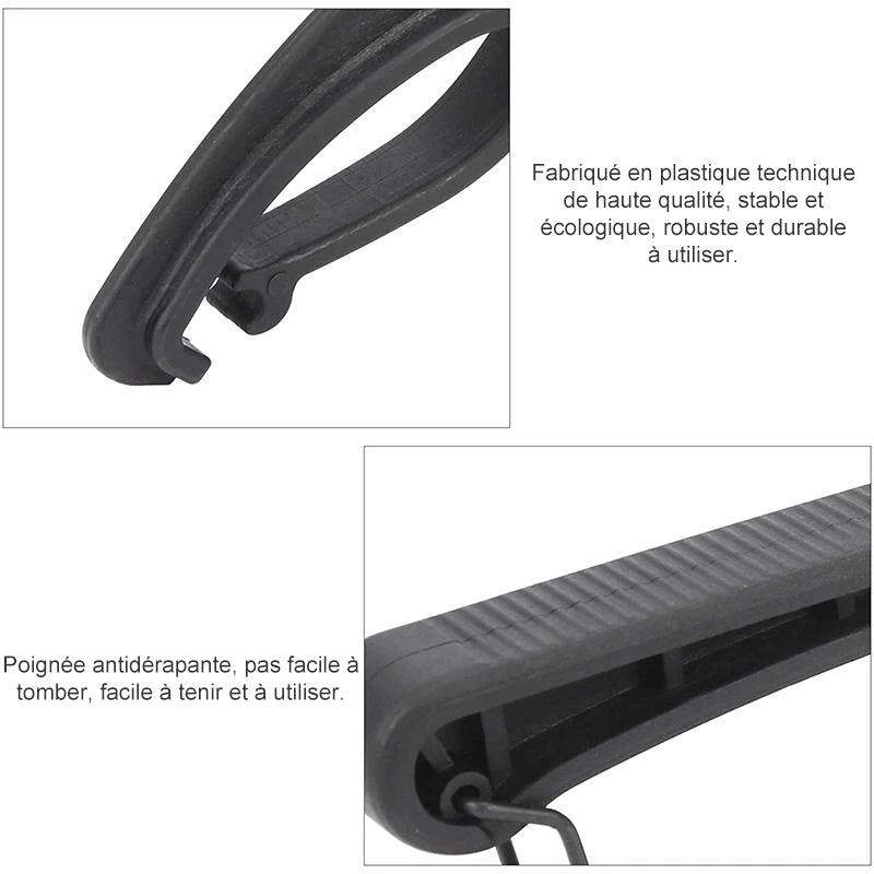 Professional tire mounting pliers