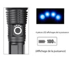 2023 New Year's Sale for a limited time LED flashlight Laser Tactical Rechargeable 90000 Lumens Improved - Buy 2 Get VIP Free Shipping