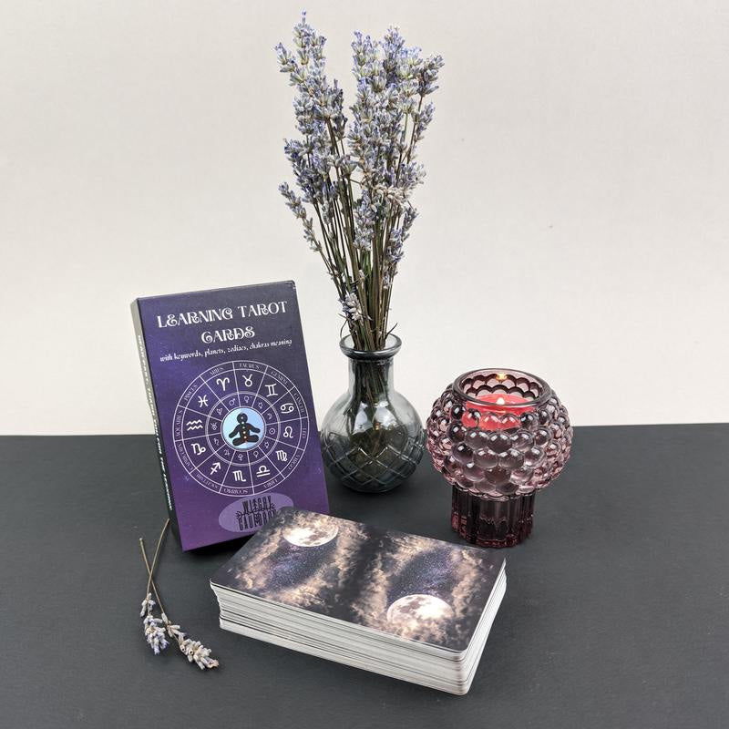Learn Tarot Card Deck with Meanings on It