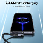 540° rotatable magnetic charging cable