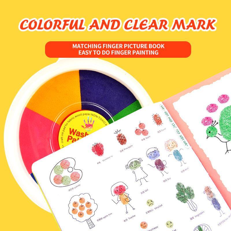 Funny Finger Painting Set