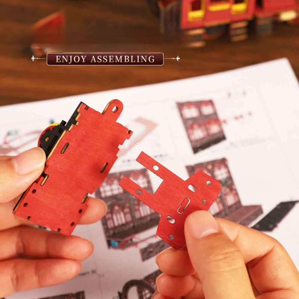 Zero Platform DIY Book Nook Kit - Craft the Station Where Dreams Depart