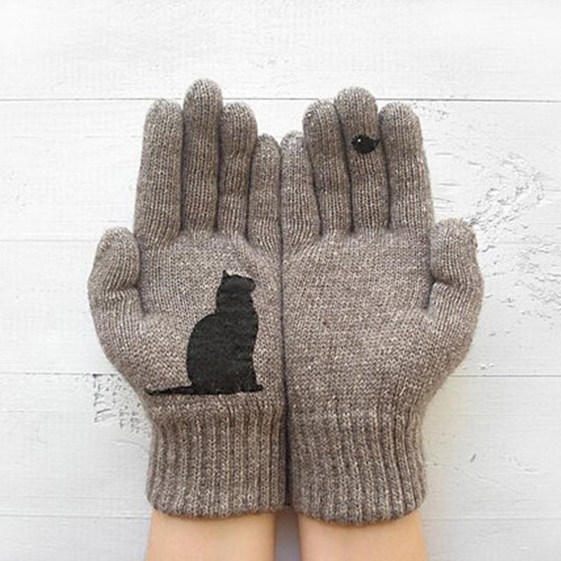 ‍⬛Cat Fan Cotton Gloves
