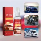 Multifunctional efficient long-lasting car rust remover spray