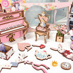 Alice's Tea Party Diary DIY Book Nook Kit