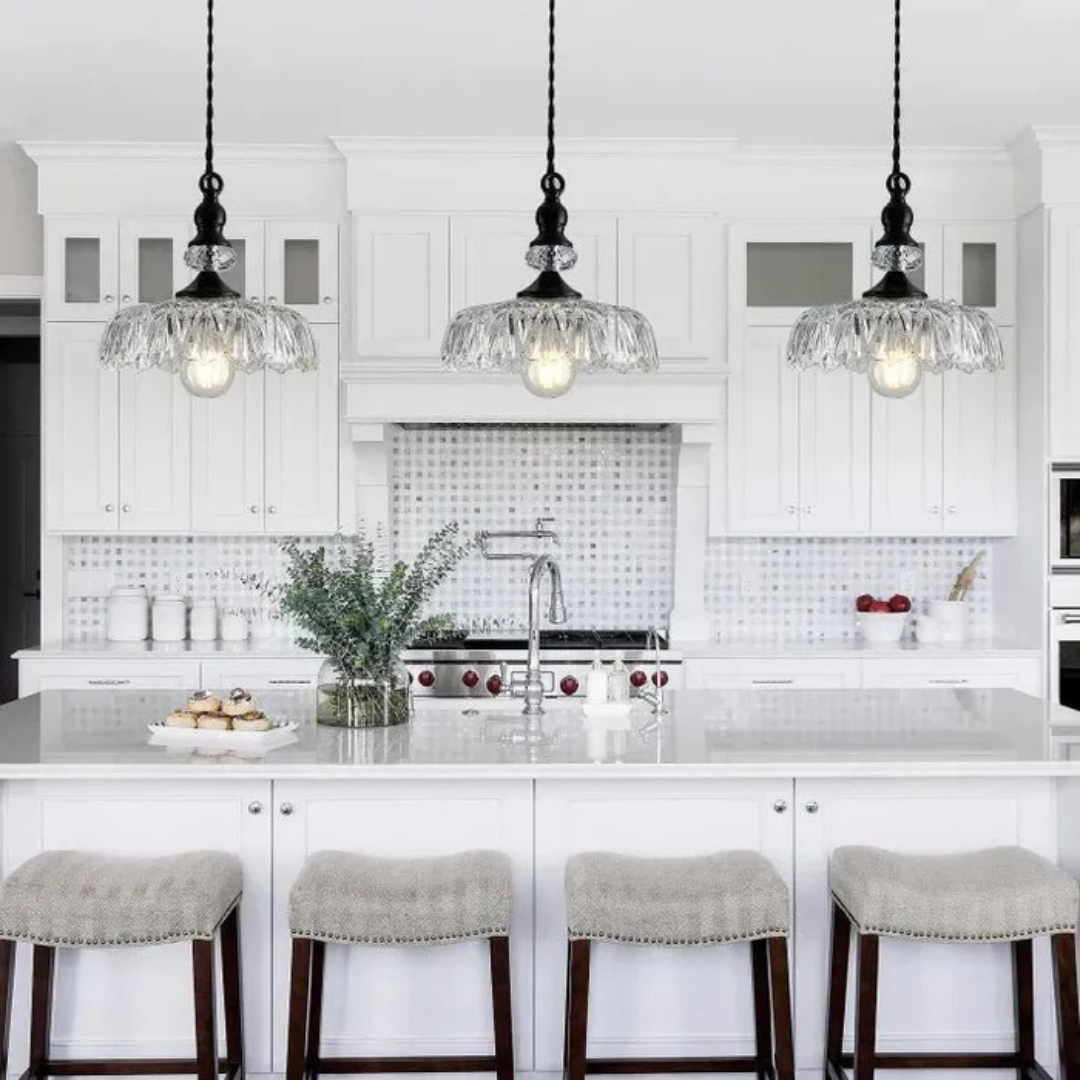 Stylish Retro Glass Pendant Lamp