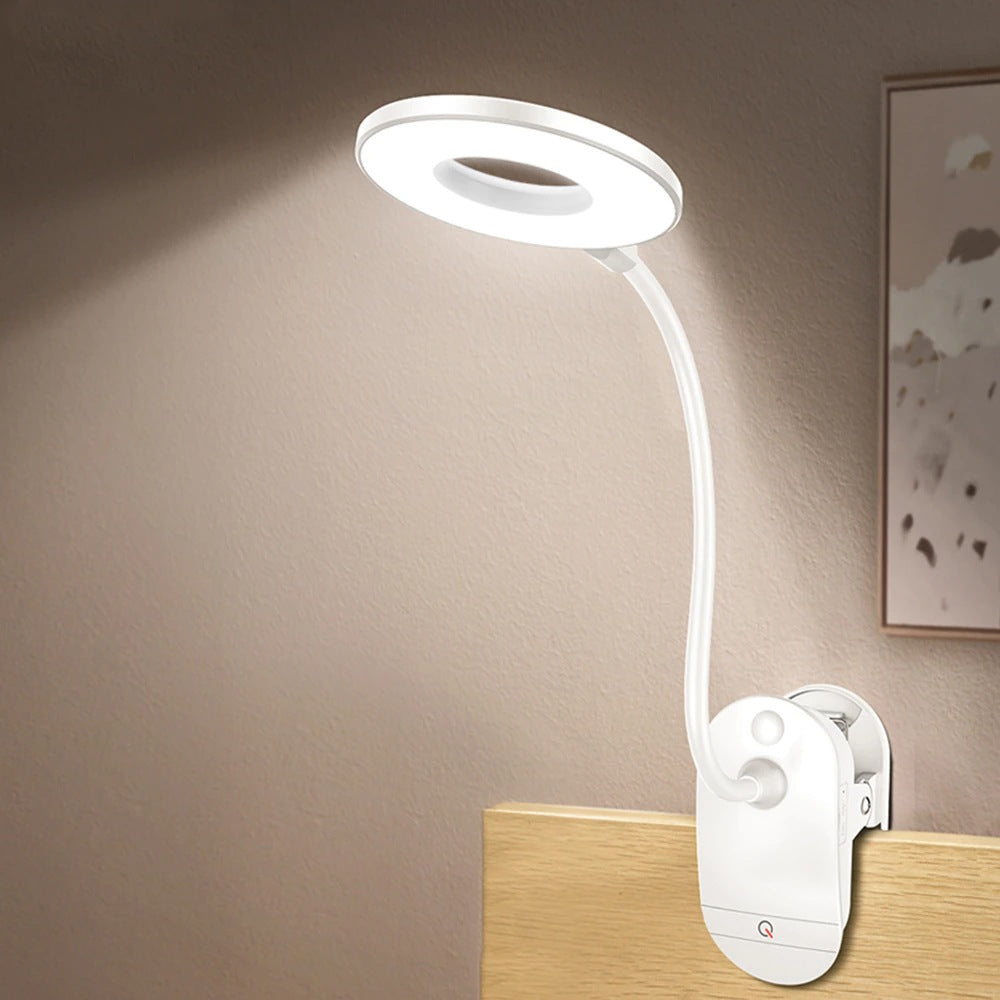 Wireless Bedside Clip-On Lamp