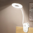 Wireless Bedside Clip-On Lamp