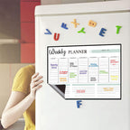 Fridge magnet calendar sticker