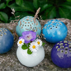 Handmade Vase Flower Stone Table Decoration
