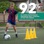 Football Pro Training Mat | Anti-Slip, 2x2m Space & Video Program for Skill Enhancement and Home Training