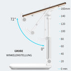 Foldable or white pole phone desk holder