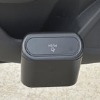 Car door hanging trash can