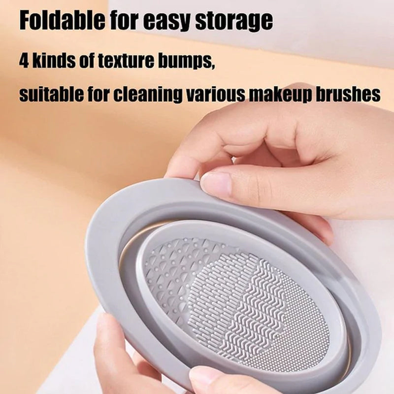 Silicone Makeup Brush Cleaner Bowl