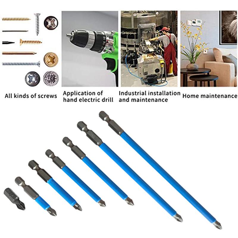 Magnetic Anti-Slip Drill (7 Pieces)