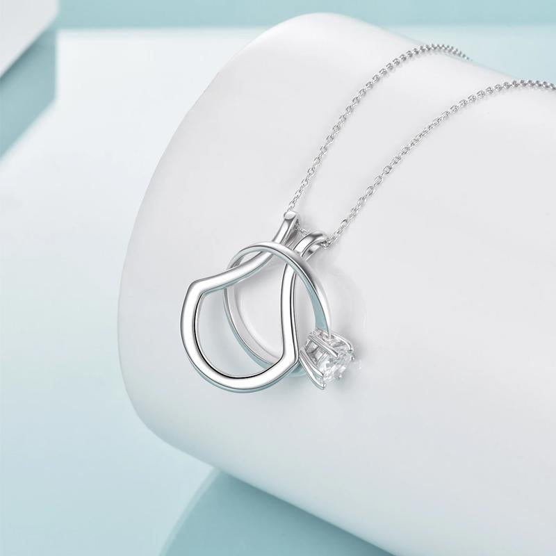 Ring holder necklace