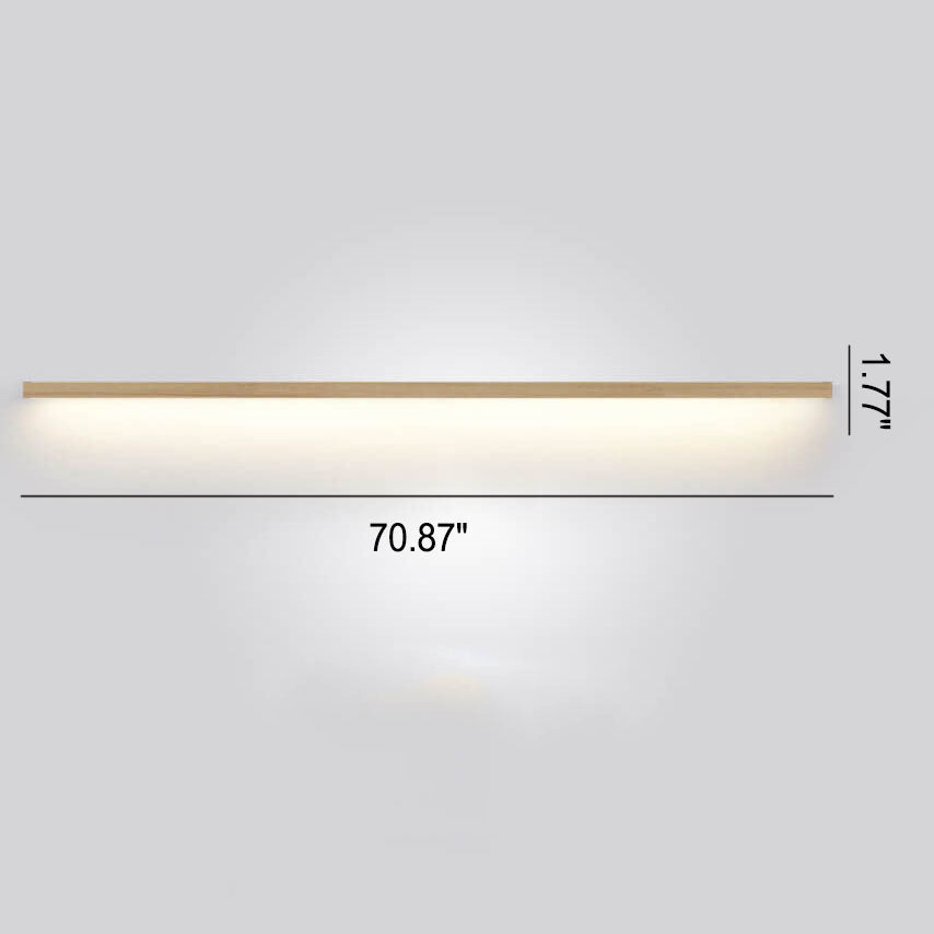 ZenBeam Japanese LED Wall Light | Solid Wood Design | Modern Accent Lighting