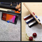 Pencil-shaped phone holder with screwdriver sets