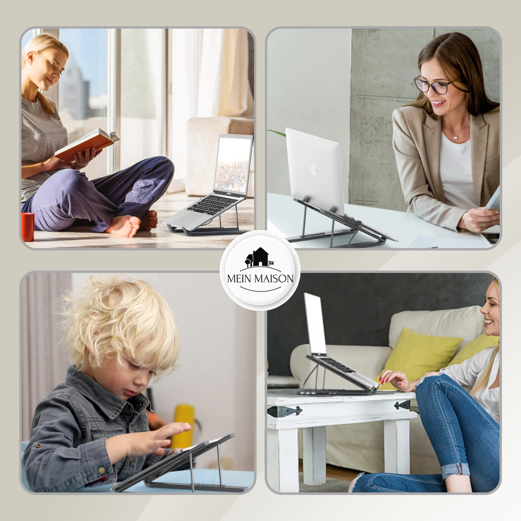 ProDock Stand – 8-in-1 Laptop Riser and Hub combined!