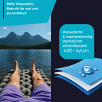 AirLite Self-Inflating Sleeping Mat – Lightweight, Compact & 10 cm Thick Comfort