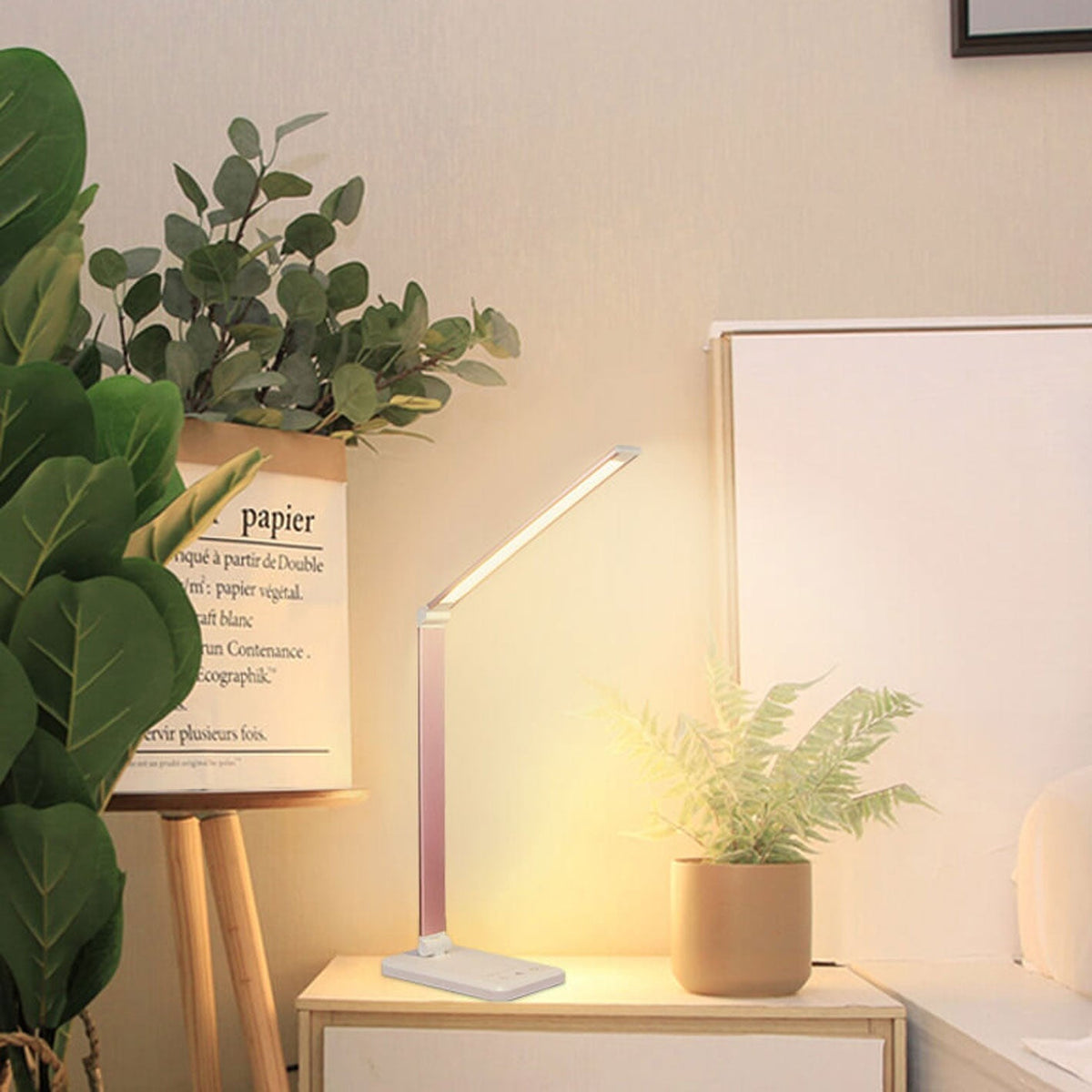 Nordic Creative Foldable Touch Dimmable LED Desk Lamp