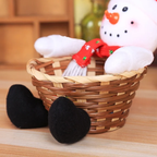 Christmas Candy Braided Basket