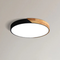 Scandinavian Wooden LED Ceiling Lamp with Easy Installation