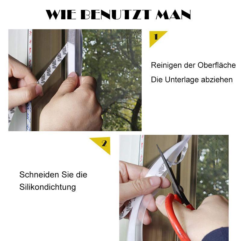 Door and Window Sealing Strip, Weather-Resistant and Noise-Reducing