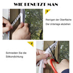 Door and Window Sealing Strip, Weather-Resistant and Noise-Reducing