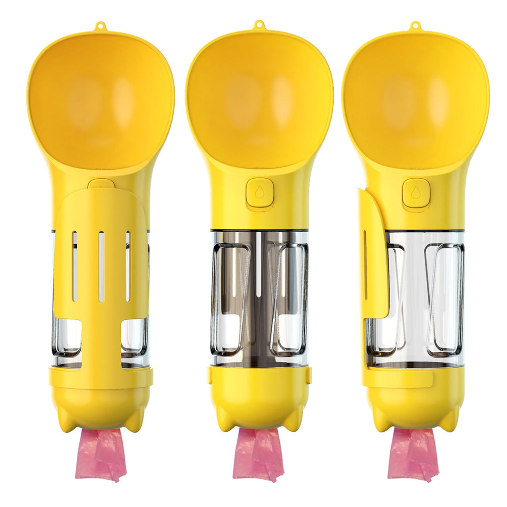 Portable 300ml Pet Water Bottle with Travel Bag