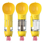 Portable 300ml Pet Water Bottle with Travel Bag