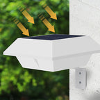 Solar UFO Shape Design Fence Light LED Outdoor Wall Lamp