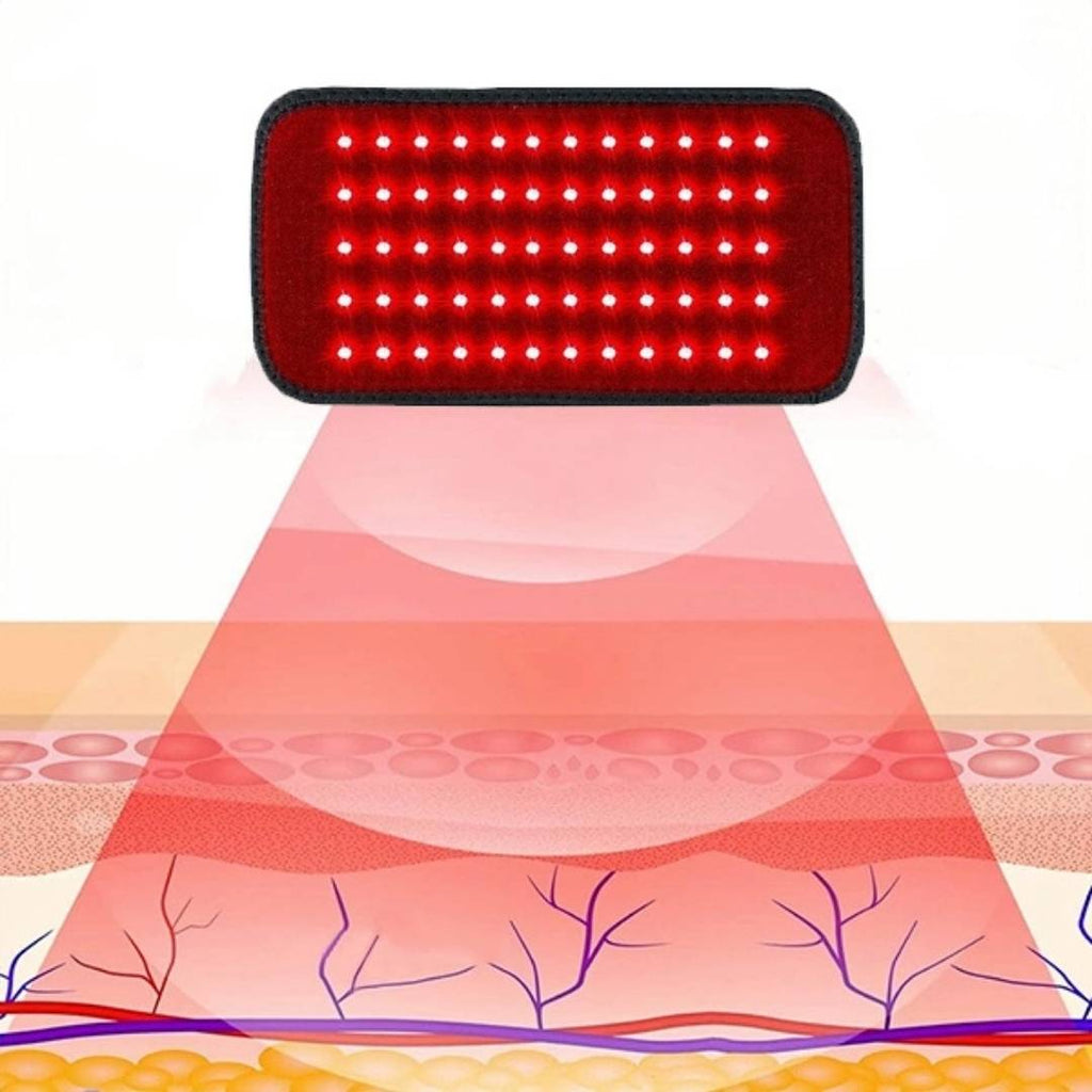 LumiRelief Red Light Therapy Belt | for Pain Relief - Inflammation Reduction - Muscle Recovery - Red Light for Skin Rejuvenation