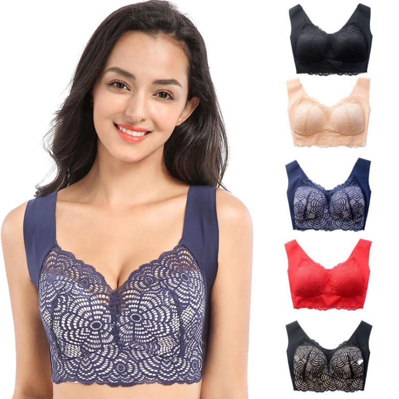 Thin Section Seamless Ring Gather Bra