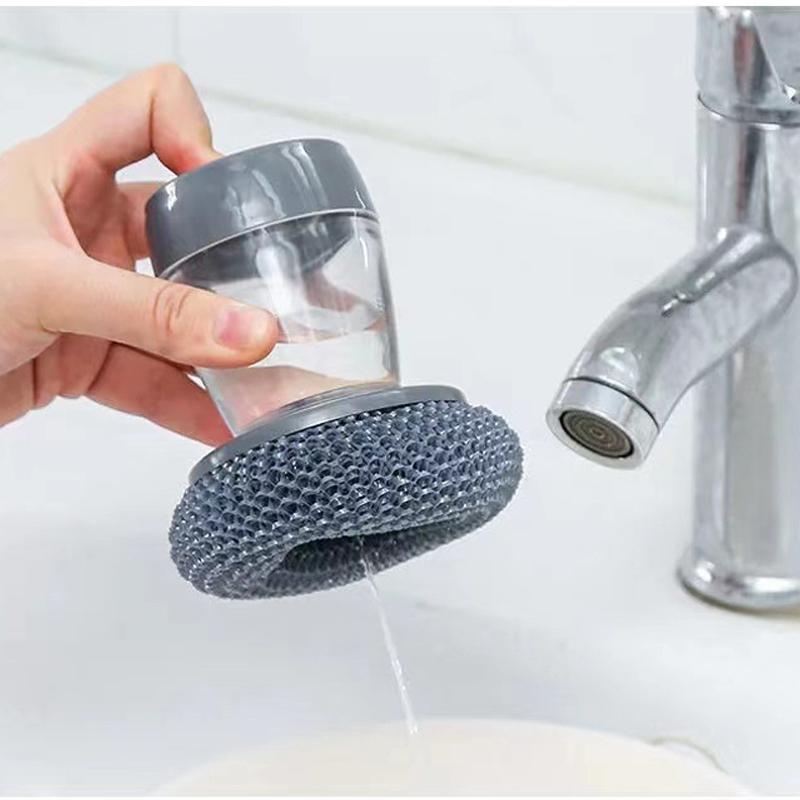 Kitchen Soap Dispenser Palm Brush