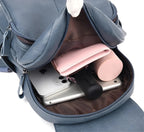 Vintage Leather Women's Backpack - Isabella