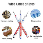 Long Head Bathroom Woodwork Multifunctional Marker