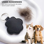 PawMemorie Keychain – Memorial Pendant with Paw Print and Inner Compartment