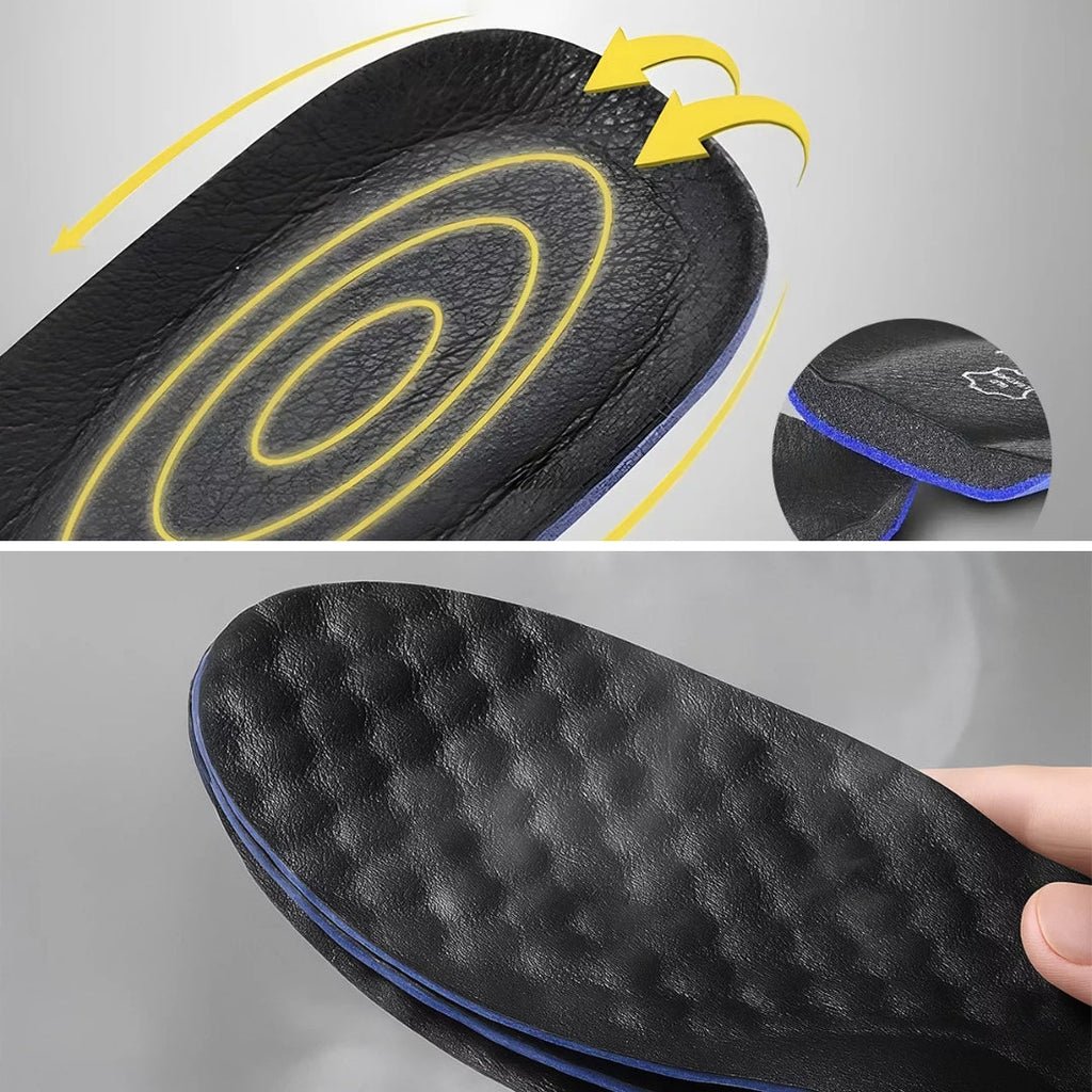 Pain Relief – Leather Breathable – Comfort & Alignment for All-Day Standing & Walking