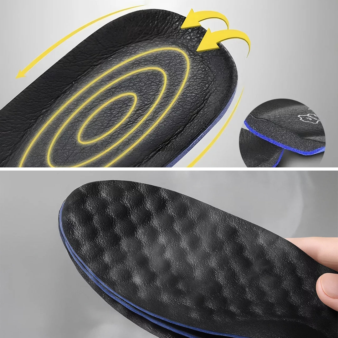 Pain Relief – Leather Breathable – Comfort & Alignment for All-Day Standing & Walking