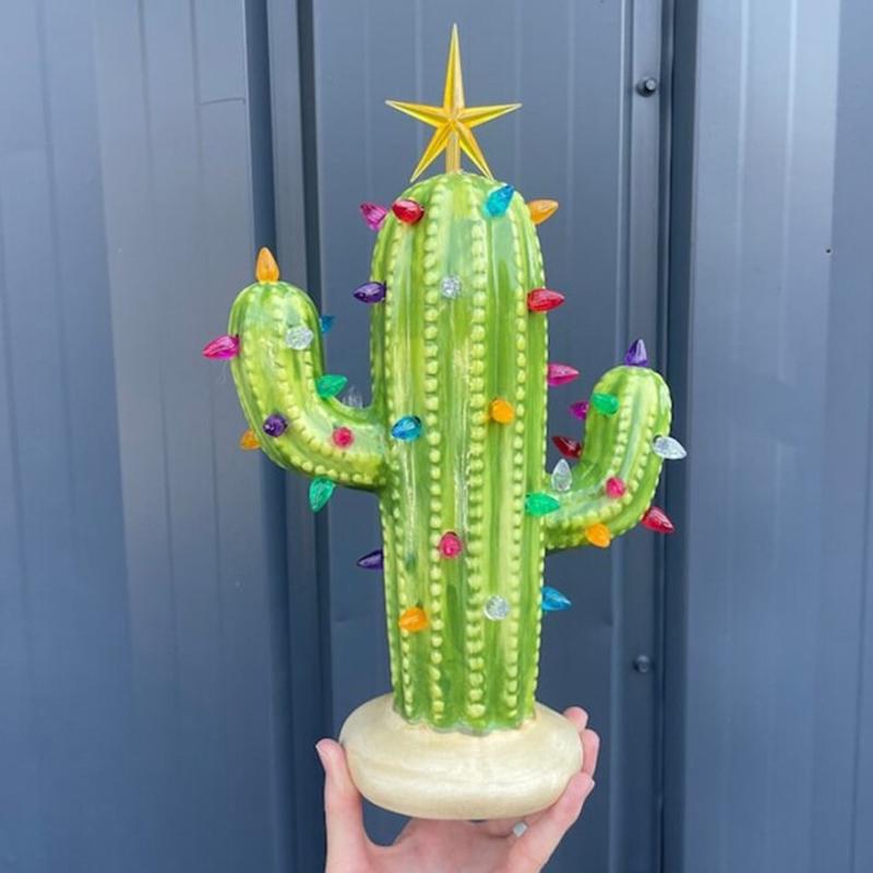 Vintage Christmas Cactus
