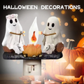 Ghost fire with flickering night light ️‍