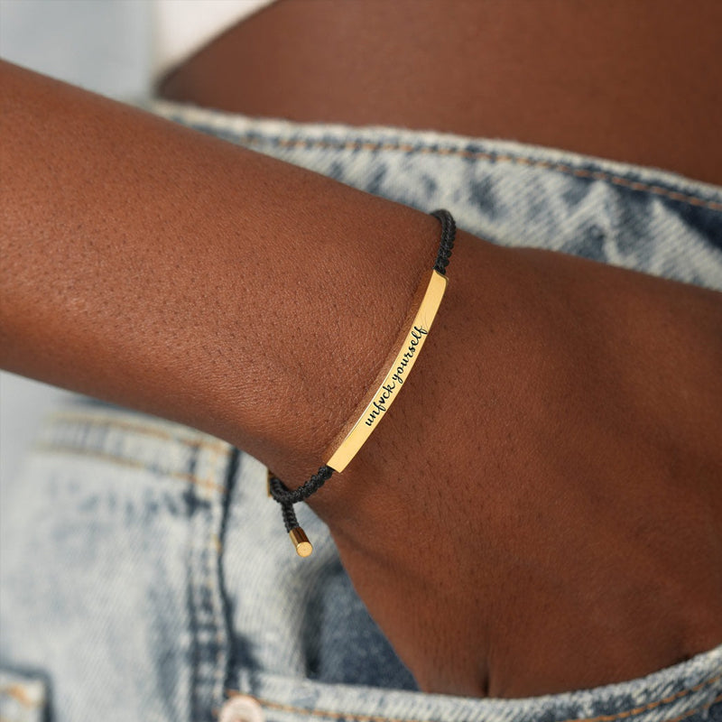 UNFCK YOURSELF TUBE BRACELET